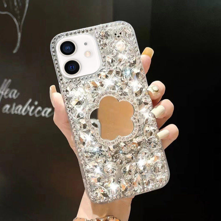 Mirror Handmade Bling Rhinestone PC Phone Case, For iPhone 12 Pro Max, For iPhone 12 Pro, For iPhone 12 mini, For iPhone 11 Pro Max, For iPhone 11, For iPhone 11 Pro
