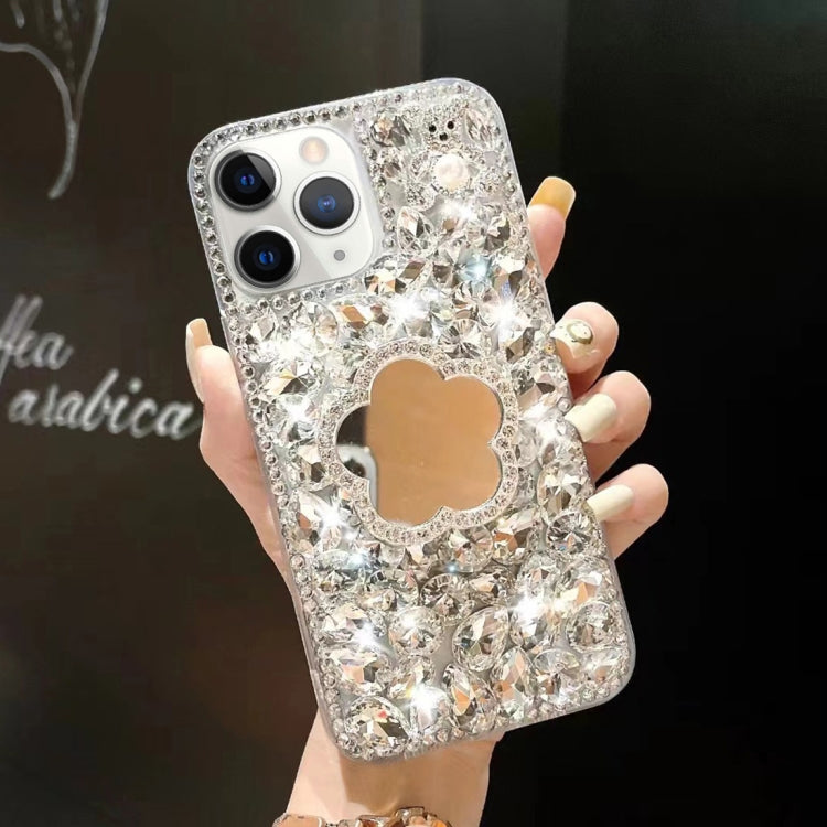 Mirror Handmade Bling Rhinestone PC Phone Case, For iPhone 12 Pro Max, For iPhone 12 Pro, For iPhone 12 mini, For iPhone 11 Pro Max, For iPhone 11, For iPhone 11 Pro