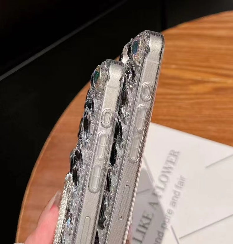 Mirror Handmade Bling Rhinestone PC Phone Case, For iPhone 12 Pro Max, For iPhone 12 Pro, For iPhone 12 mini, For iPhone 11 Pro Max, For iPhone 11, For iPhone 11 Pro