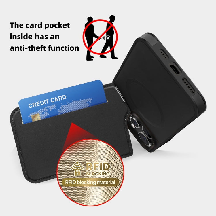 Down Jacket Card Bag Holder MagSafe Phone Case, For iPhone 11