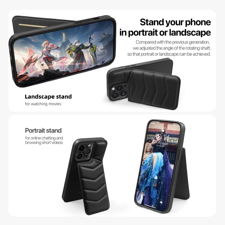 Down Jacket Card Bag Holder MagSafe Phone Case, For iPhone 11