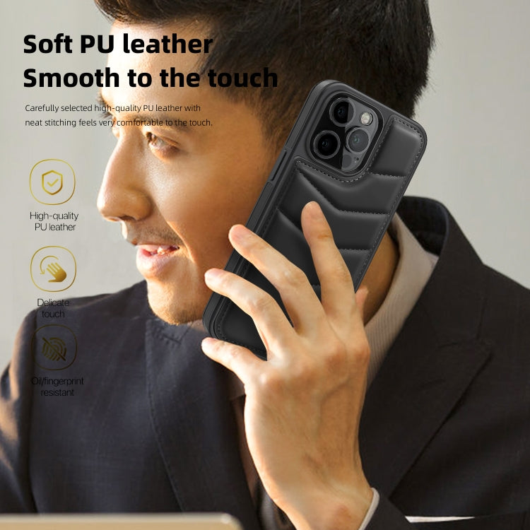 Down Jacket Card Bag Holder MagSafe Phone Case, For iPhone 11