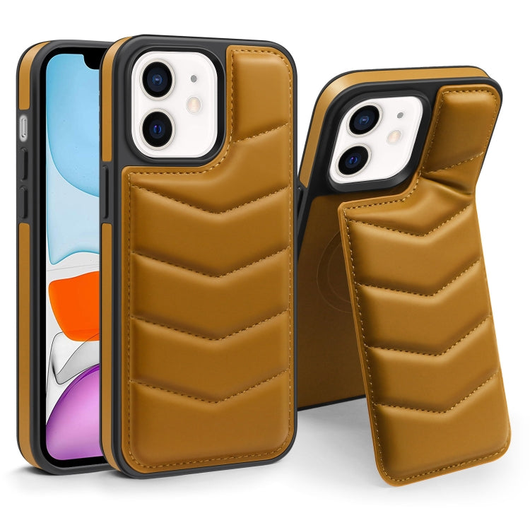 Down Jacket Card Bag Holder MagSafe Phone Case, For iPhone 11