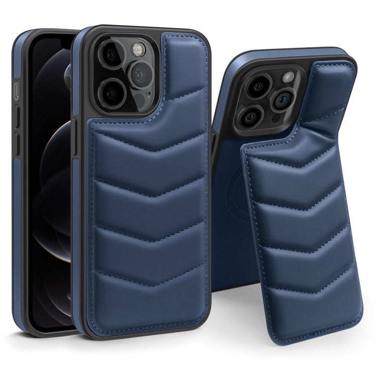 Down Jacket Card Bag Holder MagSafe Phone Case, For iPhone 12 Pro Max, For iPhone 12 Pro, For iPhone 11 Pro Max