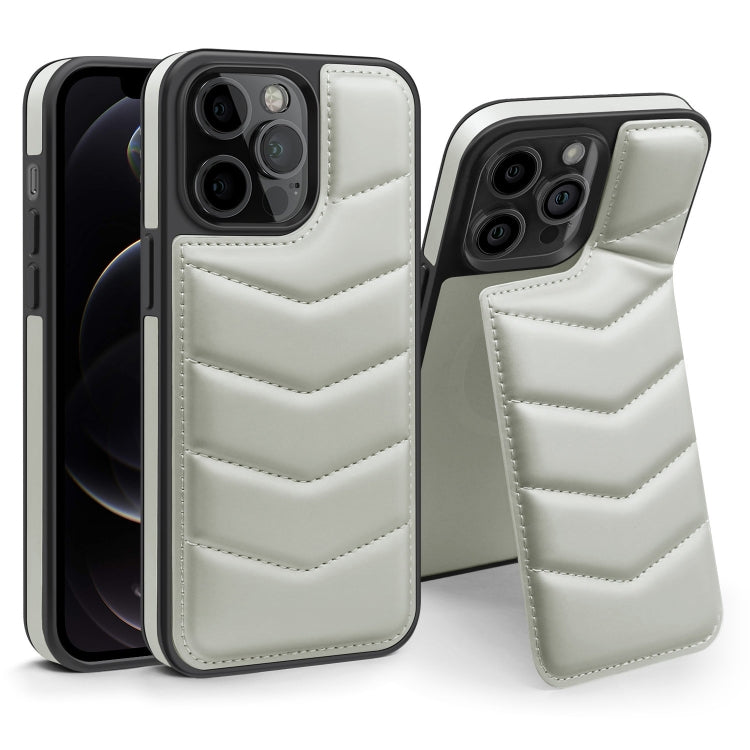 Down Jacket Card Bag Holder MagSafe Phone Case, For iPhone 12 Pro Max, For iPhone 12 Pro, For iPhone 11 Pro Max