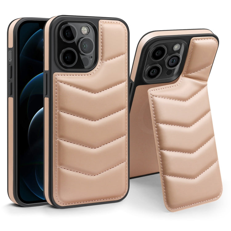 Down Jacket Card Bag Holder MagSafe Phone Case, For iPhone 12 Pro Max, For iPhone 12 Pro, For iPhone 11 Pro Max
