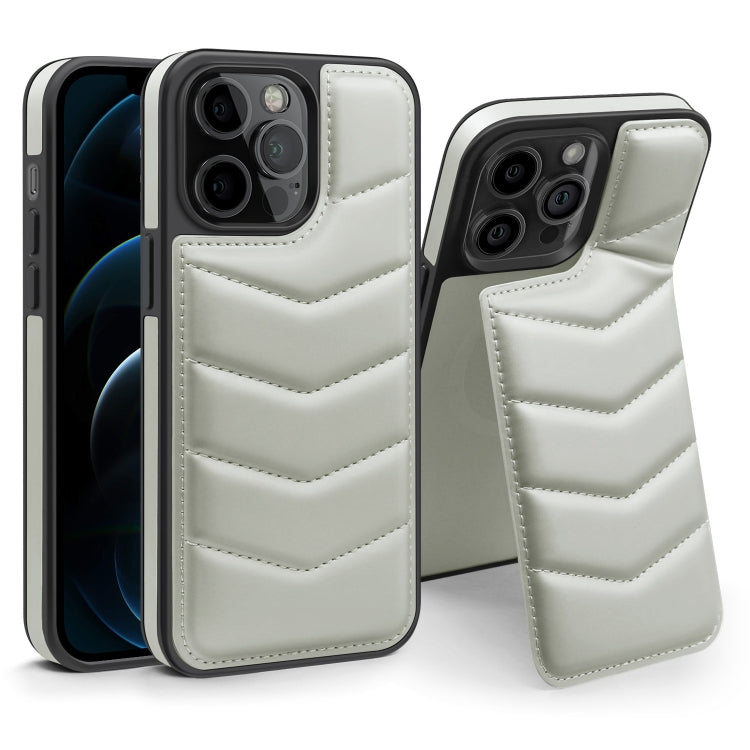 Down Jacket Card Bag Holder MagSafe Phone Case, For iPhone 12 Pro Max, For iPhone 12 Pro, For iPhone 11 Pro Max