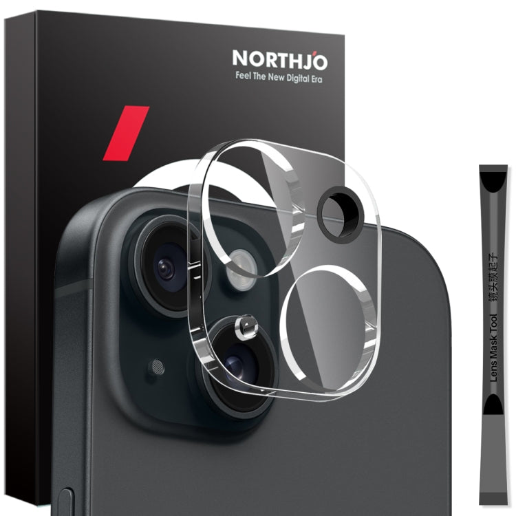 NORTHJO Camera Lens Protector 3D HD Tempered Glass Film, For iPhone 17 Pro Max, For iPhone 17 Pro, For iPhone 17, For iPhone 17 Air, For iPhone 16e, For iPhone 16 Pro / 16 Pro Max, For iPhone 16 / 16 Plus, For iPhone 15 Pro / 15 Pro Max...