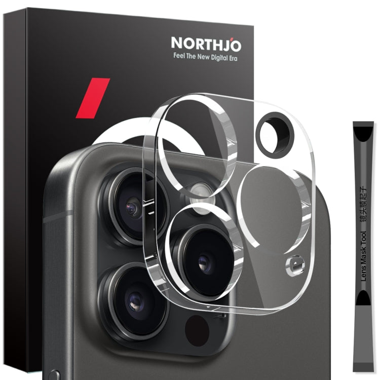 NORTHJO Camera Lens Protector 3D HD Tempered Glass Film, For iPhone 17 Pro Max, For iPhone 17 Pro, For iPhone 17, For iPhone 17 Air, For iPhone 16e, For iPhone 16 Pro / 16 Pro Max, For iPhone 16 / 16 Plus, For iPhone 15 Pro / 15 Pro Max...