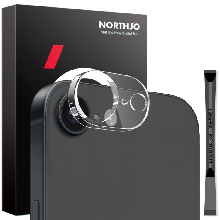 NORTHJO Camera Lens Protector 3D HD Tempered Glass Film, For iPhone 17 Pro Max, For iPhone 17 Pro, For iPhone 17, For iPhone 17 Air, For iPhone 16e, For iPhone 16 Pro / 16 Pro Max, For iPhone 16 / 16 Plus, For iPhone 15 Pro / 15 Pro Max...