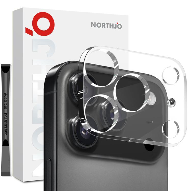 NORTHJO Camera Lens Protector 3D HD Tempered Glass Film, For iPhone 17 Pro Max, For iPhone 17 Pro, For iPhone 17, For iPhone 17 Air, For iPhone 16e, For iPhone 16 Pro / 16 Pro Max, For iPhone 16 / 16 Plus, For iPhone 15 Pro / 15 Pro Max...