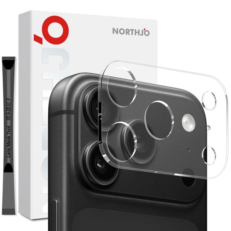 NORTHJO Camera Lens Protector 3D HD Tempered Glass Film, For iPhone 17 Pro Max, For iPhone 17 Pro, For iPhone 17, For iPhone 17 Air, For iPhone 16e, For iPhone 16 Pro / 16 Pro Max, For iPhone 16 / 16 Plus, For iPhone 15 Pro / 15 Pro Max...