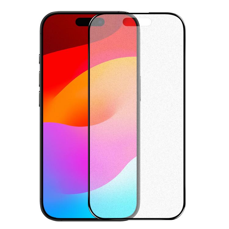NORTHJO Matte Silkscreen Anti-Fingerprint Tempered Glass Film, For iPhone 16 Pro Max, For iPhone 16 Pro, For iPhone 16 Plus, For iPhone 16, For iPhone 15 Pro Max, For iPhone 15 Pro, For iPhone 15 Plus, For iPhone 15, For iPhone 14 Pro Max...