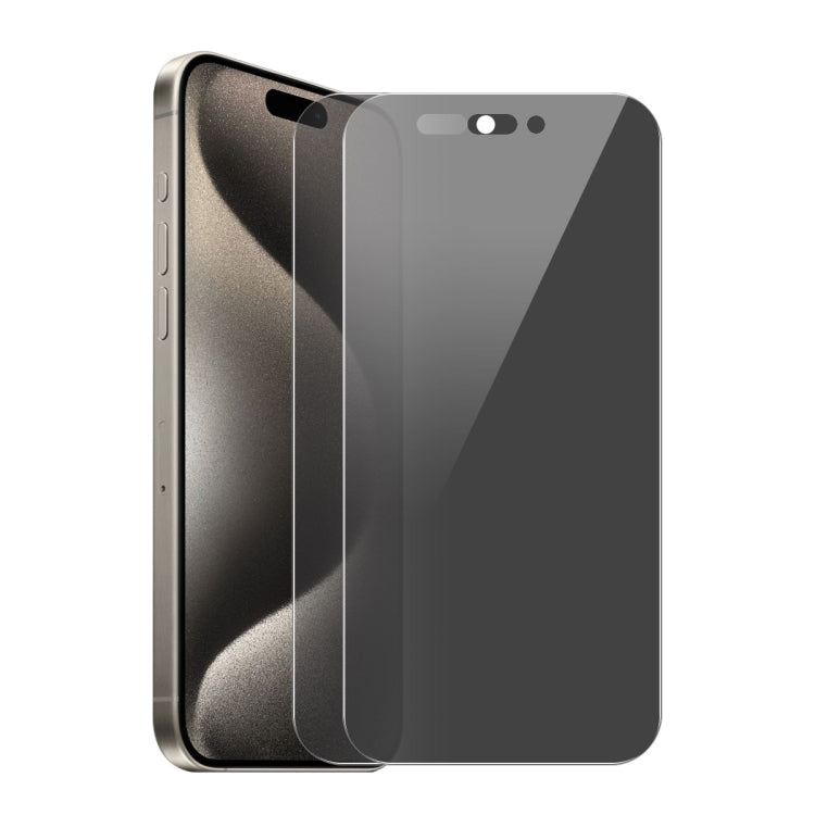 2pcs ENKAY Hat-Prince 28 Degree Anti-peeping Privacy Tempered Glass Film, For iPhone 17 Pro Max, For iPhone 17 Pro, For iPhone 17, For iPhone 17 Air, For iPhone 16 Pro Max, For iPhone 16 Pro, For iPhone 16 Plus, For iPhone 16, For iPhone 15 Pro Max...