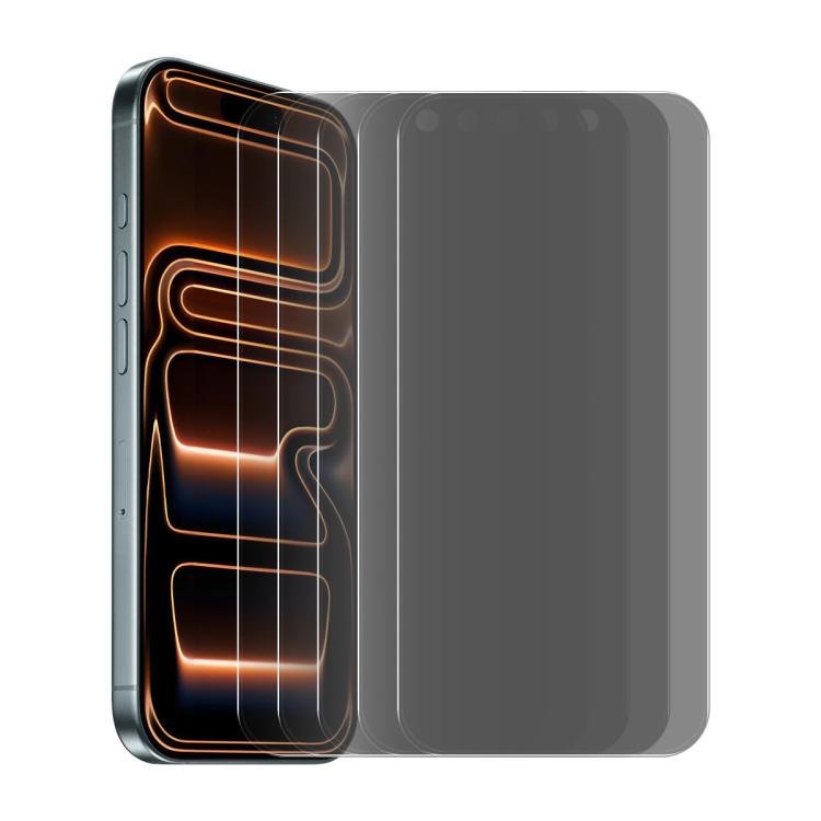 5pcs ENKAY Hat-Prince 28 Degree Anti-peeping Privacy Tempered Glass Film, For iPhone 17 Pro Max, For iPhone 17 Pro, For iPhone 17, For iPhone 17 Air, For iPhone 16 Pro Max, For iPhone 16 Pro, For iPhone 16 Plus, For iPhone 16, For iPhone 15 Pro Max...