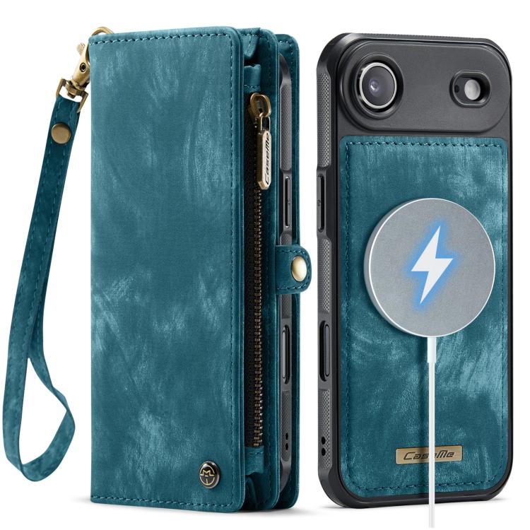 CaseMe 008 Detachable Multifunctional Leather Phone Case, For iPhone 16e, For iPhone 16 Pro Max, For iPhone 16 Pro, For iPhone 16 Plus