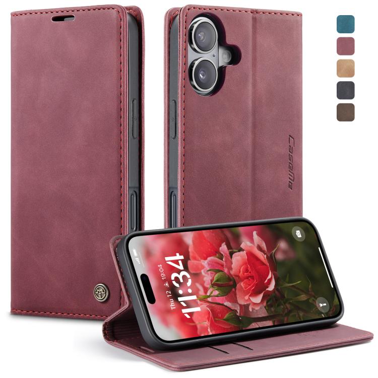 CaseMe 013 Multifunctional Horizontal Flip Leather Phone Case, For iPhone 16e
