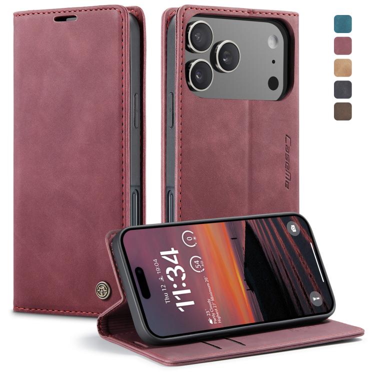 CaseMe 013 Multifunctional Horizontal Flip Leather Phone Case, For iPhone 16 Pro Max, For iPhone 16 Pro, For iPhone 16 Plus, For iPhone 16