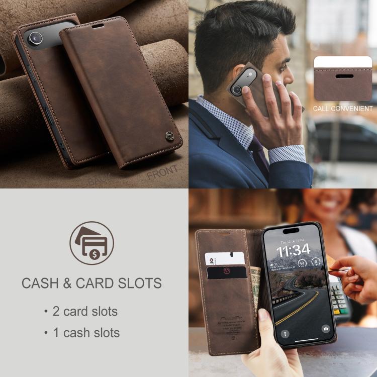 CaseMe 013 Multifunctional Horizontal Flip Leather Phone Case, For iPhone 16e