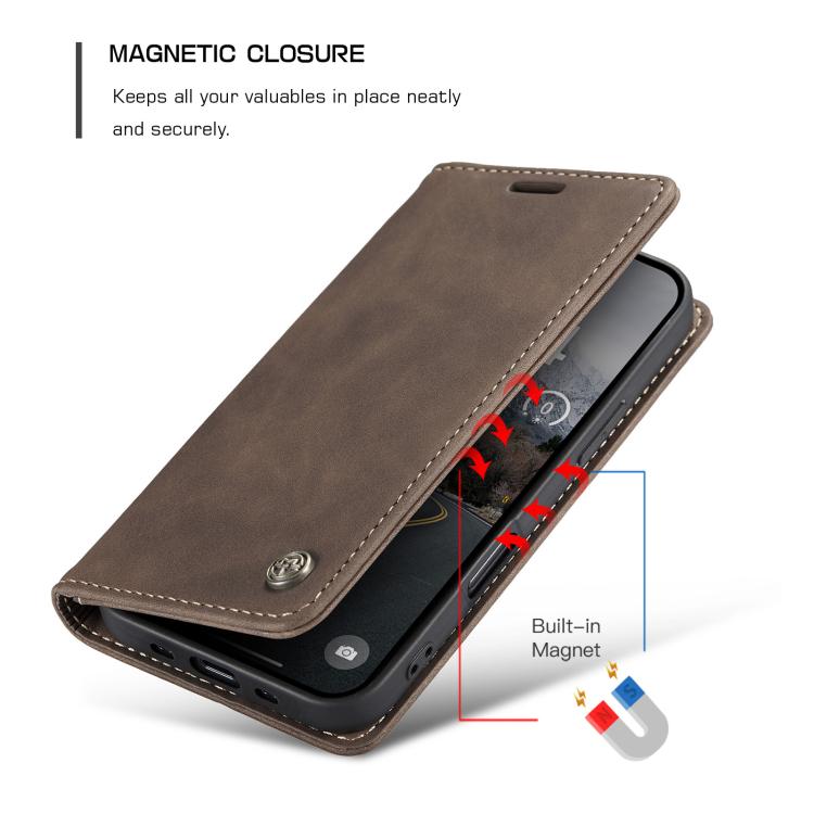 CaseMe 013 Multifunctional Horizontal Flip Leather Phone Case, For iPhone 16e