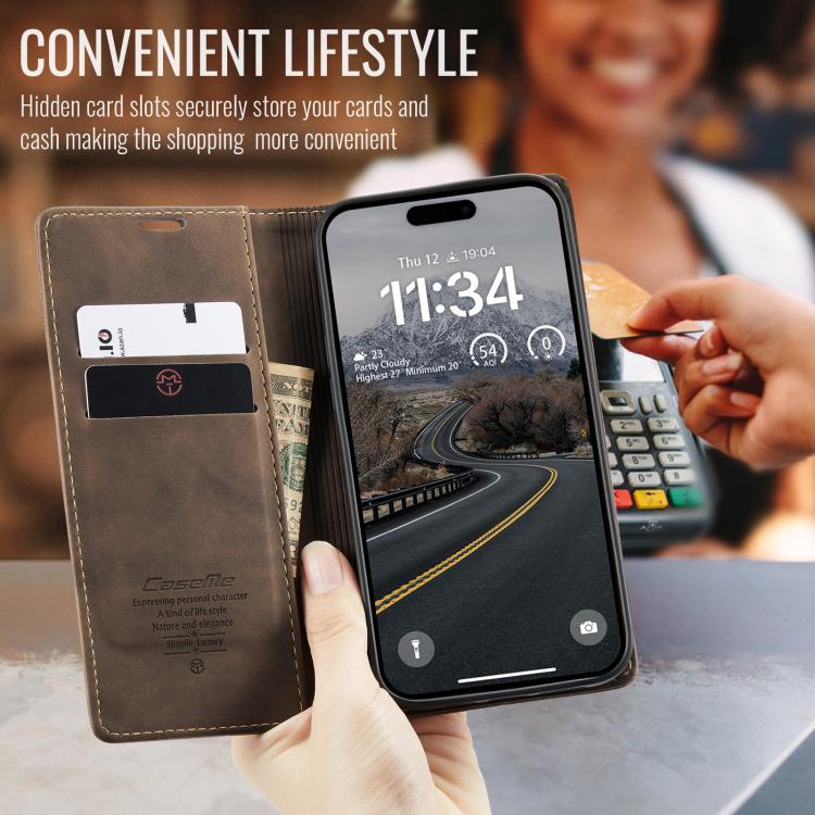 CaseMe 013 Multifunctional Horizontal Flip Leather Phone Case, For iPhone 16e