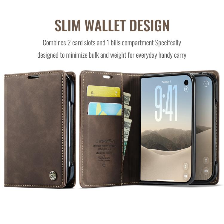 CaseMe 013 Multifunctional Horizontal Flip Leather Phone Case, For iPhone 16 Pro Max, For iPhone 16 Pro, For iPhone 16 Plus, For iPhone 16