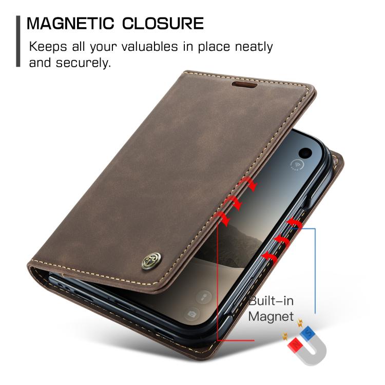 CaseMe 013 Multifunctional Horizontal Flip Leather Phone Case, For iPhone 16 Pro Max, For iPhone 16 Pro, For iPhone 16 Plus, For iPhone 16