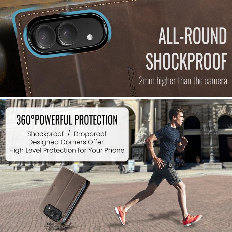 CaseMe 013 Multifunctional Horizontal Flip Leather Phone Case, For iPhone 16 Pro Max, For iPhone 16 Pro, For iPhone 16 Plus, For iPhone 16