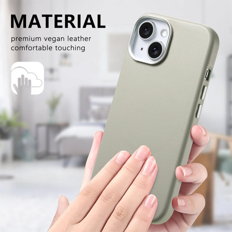Electroplated Metal Button MagSafe Phone Case