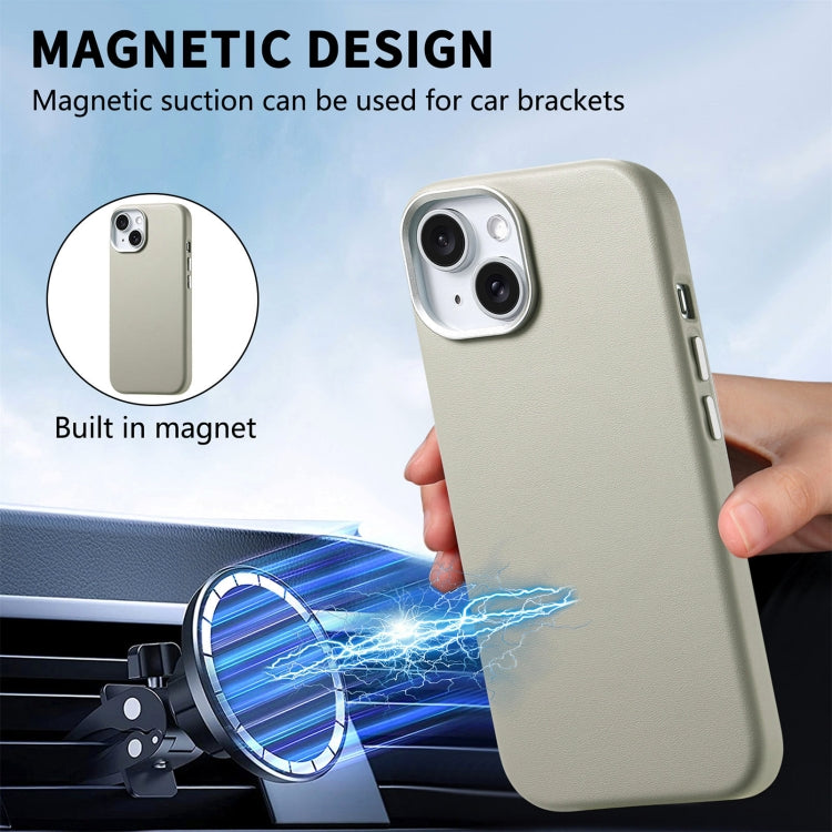 Electroplated Metal Button MagSafe Phone Case