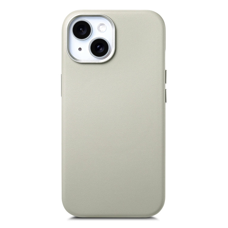 Electroplated Metal Button MagSafe Phone Case