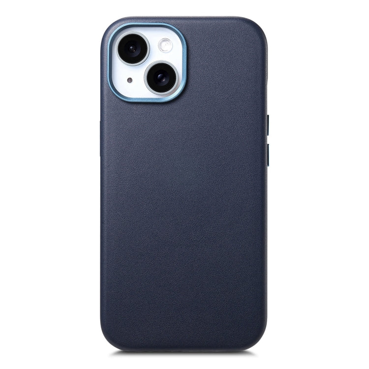 Electroplated Metal Button MagSafe Phone Case