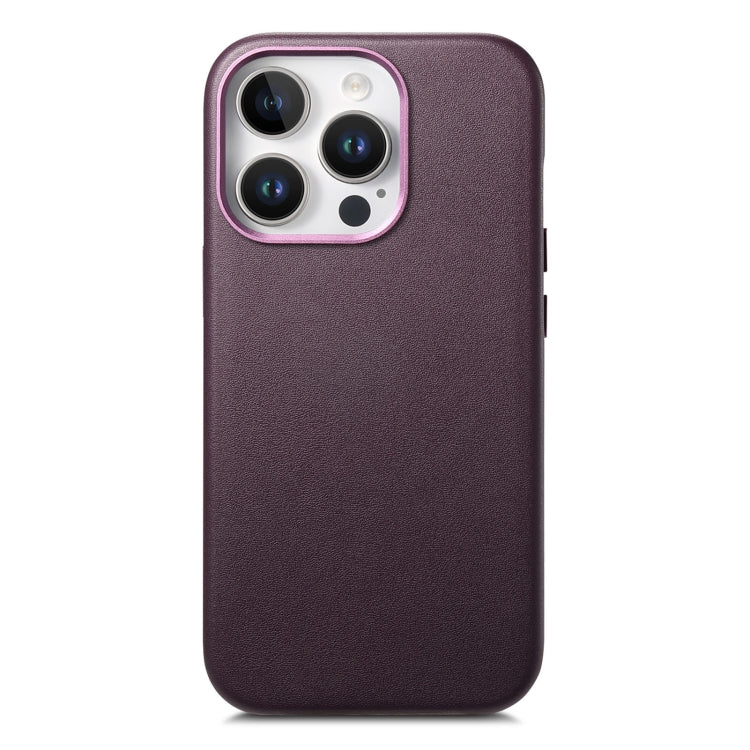 Electroplated Metal Button MagSafe Phone Case
