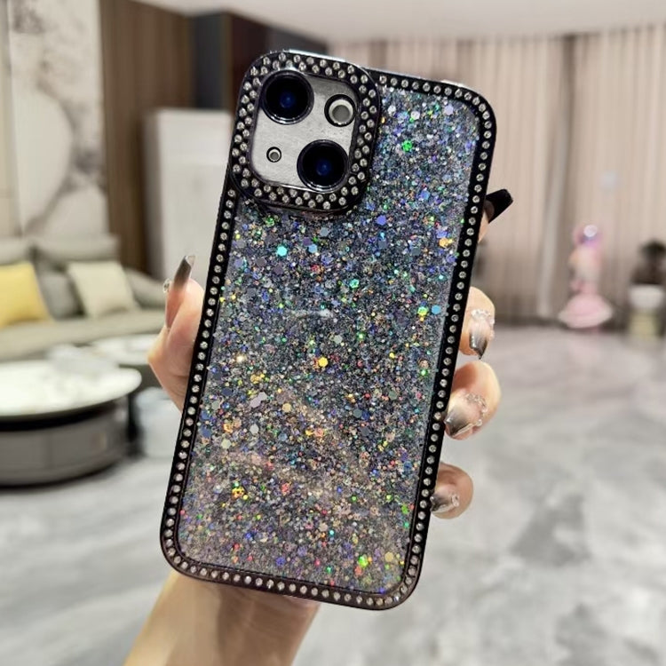 Diamond Glitter Sequins TPU Phone Case, For iPhone 16, For iPhone 15 Pro Max, For iPhone 15 Pro, For iPhone 15 Plus