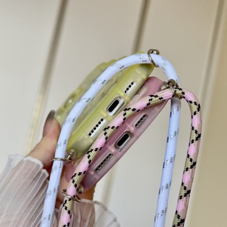 Crossbody Wave Edge Butterfly TPU Phone Case, For iPhone 12 Pro Max, For iPhone 12 Pro, For iPhone 11