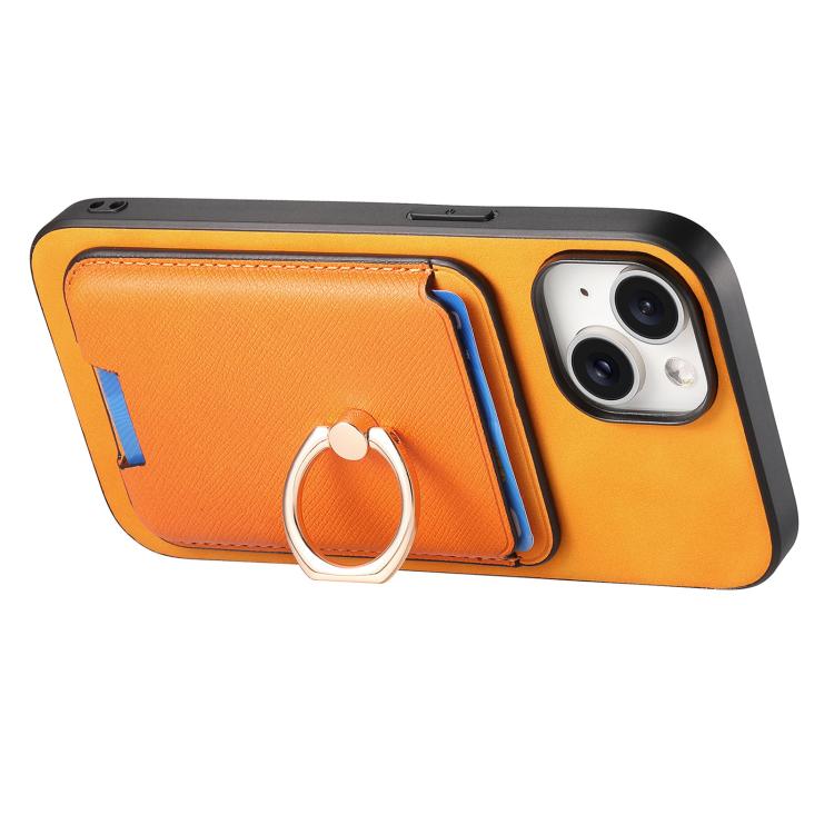 Retro Cross Leather Card Bag MagSafe Phone Case, For iPhone 13 Pro Max, For iPhone 13 Pro, For iPhone 13