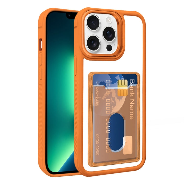 Electroplated Card Bag Acrylic Hybrid TPU Phone Case, For iPhone 13 Pro, For iPhone 13, For iPhone 12