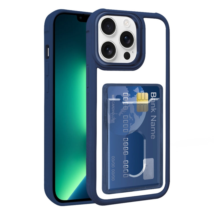 Electroplated Card Bag Acrylic Hybrid TPU Phone Case, For iPhone 13 Pro, For iPhone 13, For iPhone 12