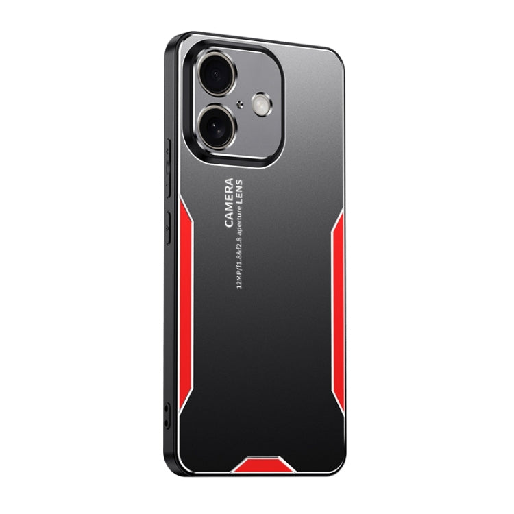Blade Series TPU Hybrid Metal Phone Case, For iPhone 16 Pro, For iPhone 16 Plus, For iPhone 16, For iPhone 15 Pro Max, For iPhone 15 Pro, For iPhone 15 Plus