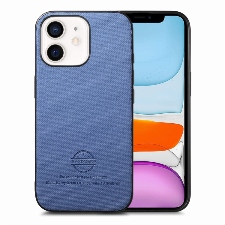 Twill Fabric Leather Skin Back Phone Case, For iPhone 12 Pro, For iPhone 11 Pro Max, For iPhone 11