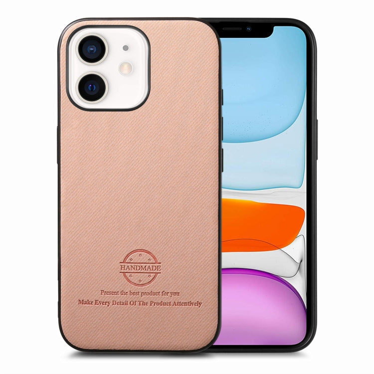 Twill Fabric Leather Skin Back Phone Case, For iPhone 12 Pro, For iPhone 11 Pro Max, For iPhone 11
