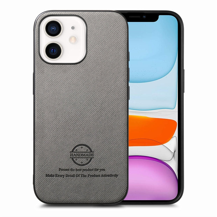 Twill Fabric Leather Skin Back Phone Case, For iPhone 12 Pro, For iPhone 11 Pro Max, For iPhone 11