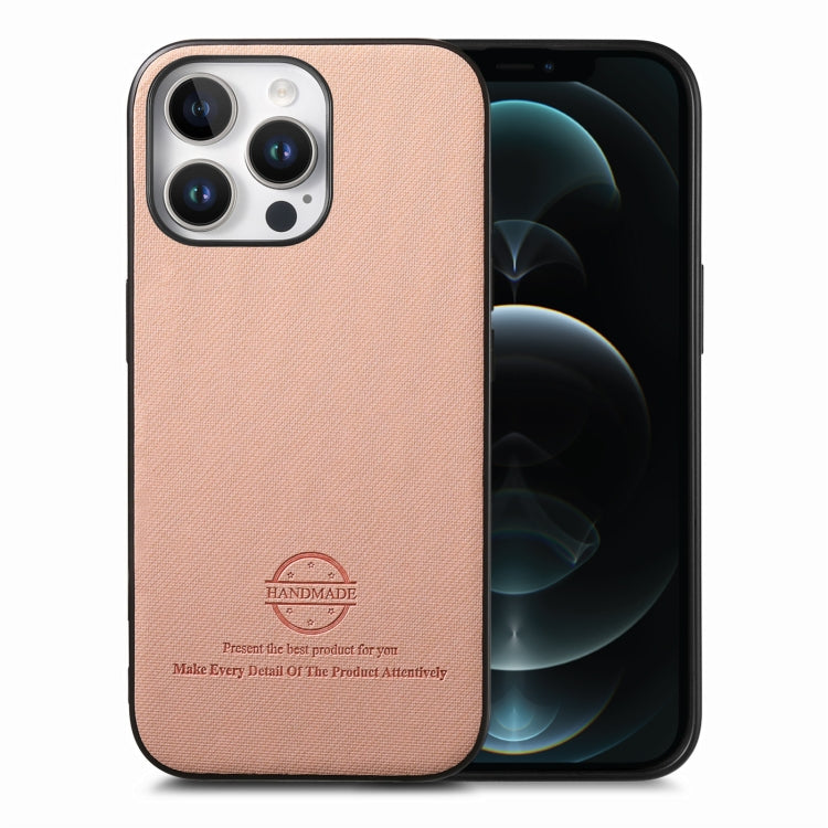 Twill Fabric Leather Skin Back Phone Case, For iPhone 12 Pro, For iPhone 11 Pro Max, For iPhone 11