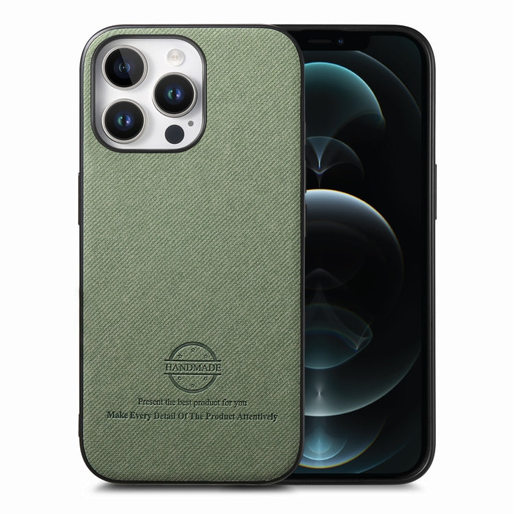 Twill Fabric Leather Skin Back Phone Case, For iPhone 12 Pro, For iPhone 11 Pro Max, For iPhone 11