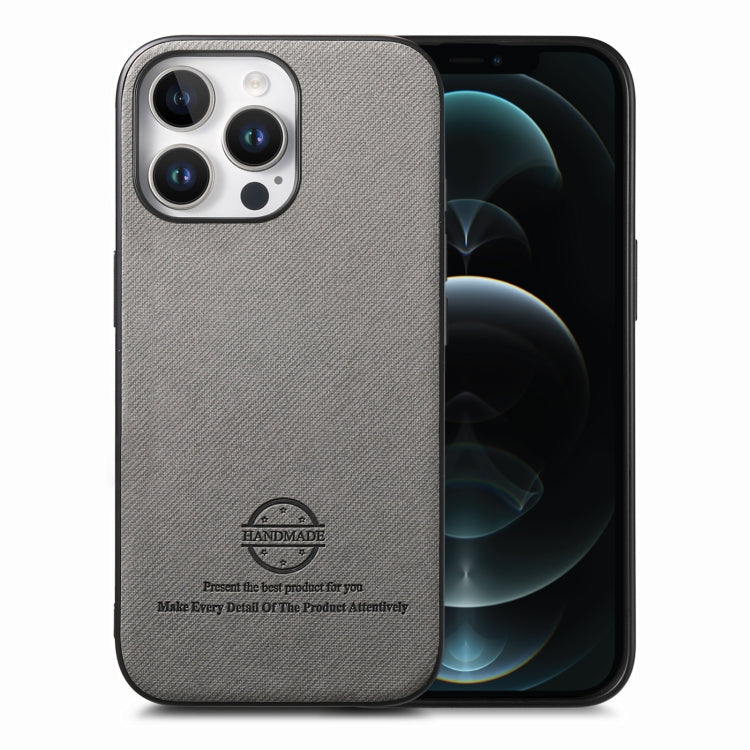 Twill Fabric Leather Skin Back Phone Case, For iPhone 12 Pro, For iPhone 11 Pro Max, For iPhone 11