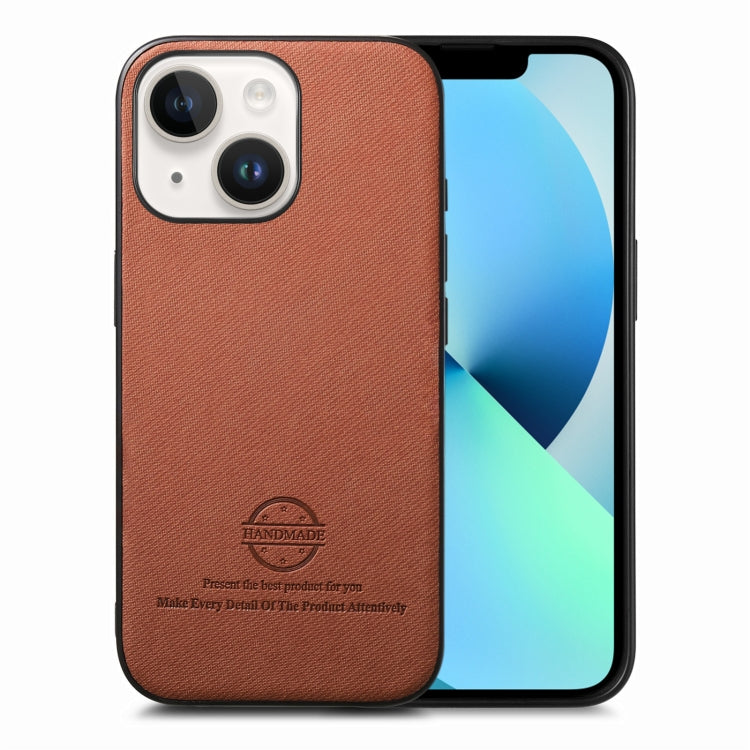Twill Fabric Leather Skin Back Phone Case, For iPhone 13, For iPhone 12, For iPhone 12 Pro Max