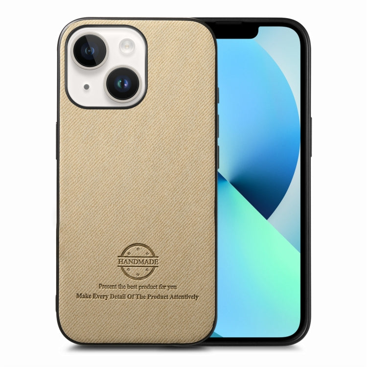 Twill Fabric Leather Skin Back Phone Case, For iPhone 13, For iPhone 12, For iPhone 12 Pro Max