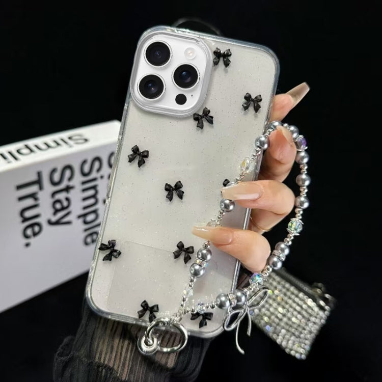 Little Fresh Bow Bracelet Chain TPU Phone Case, For iPhone 13 Pro Max, For iPhone 13 Pro, For iPhone 13, For iPhone  12, For iPhone 12 Pro Max, For iPhone 12 Pro