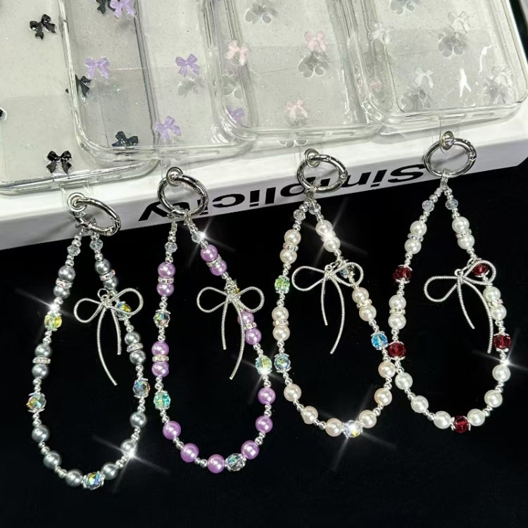 Little Fresh Bow Bracelet Chain TPU Phone Case, For iPhone 15 Plus, For iPhone 15, For iPhone 14 Plus, For iPhone 14, For iPhone 14 Pro, For iPhone 14 Pro Max