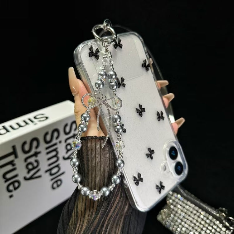 Little Fresh Bow Bracelet Chain TPU Phone Case, For iPhone 13 Pro Max, For iPhone 13 Pro, For iPhone 13, For iPhone  12, For iPhone 12 Pro Max, For iPhone 12 Pro